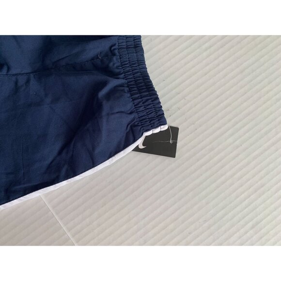 New Nike Boys Infant Baby Size 12 Months Navy Blue Sweat Pants Track Nylon Mesh - Picture 5 of 5